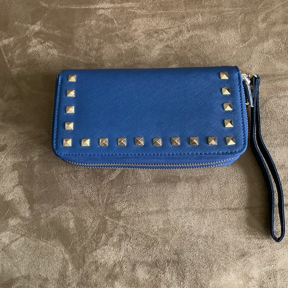 Blue Wristlet